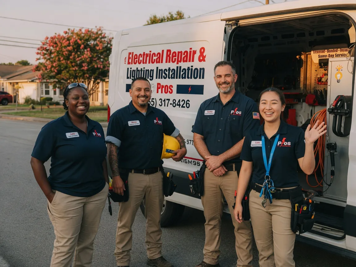 Licensed Electrician company in Gordonville, TX
